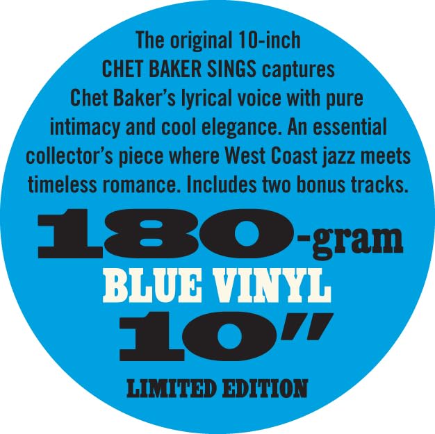 Chet Baker - Sings (10" Vinyl Edition) - Vinyl Record lp image 2