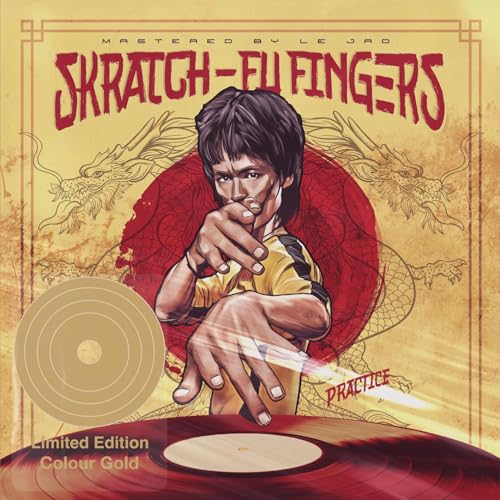 DJ T-KUT - SKRATCH FU-FINGERS PRACTICE (GOLD) - Vinyl Record 7 image 2