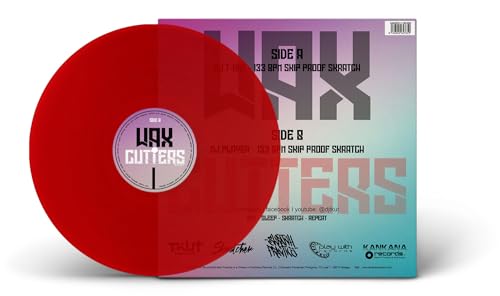 DJ T-KUT & DJ PLAYER - WAX CUTTERS (BLOOD RED) - Vinyl Record image 3
