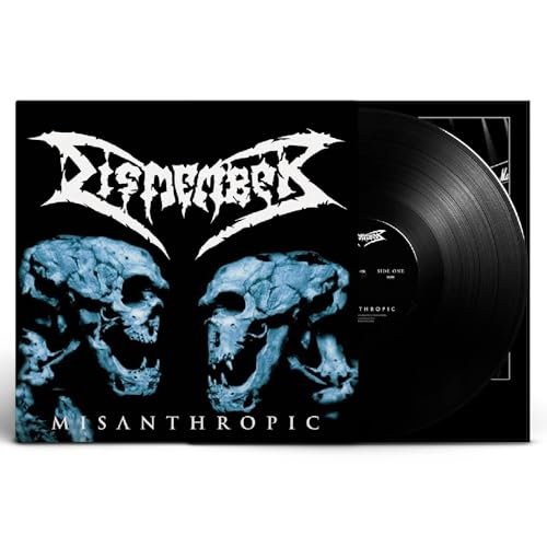 DISMEMBER - MISANTHROPIC (BLACK VINYL) - Vinyl Record MLP image 1