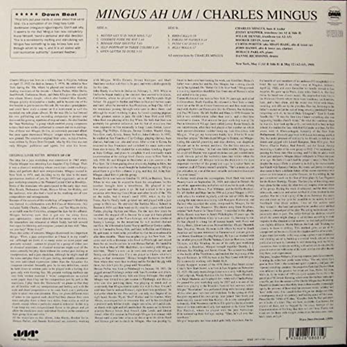 Charles Mingus - Ah Um - Vinyl Record image 3