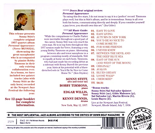 Personal Appearance - CD image 2