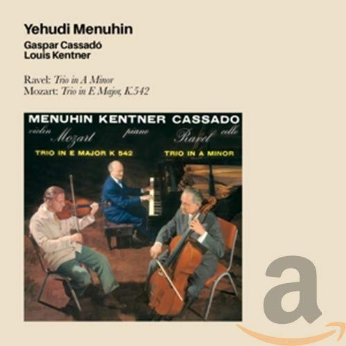 YEHUDI MENUHIN - RAVEL TRIO IN A MINOR. MOZART - CD image 1