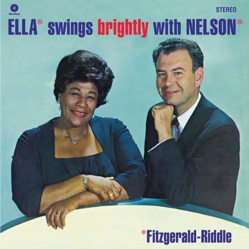 ELLA FITZGERALD - Ella Swings Brightly With Nelson Riddle - Vinyl Reco image 1