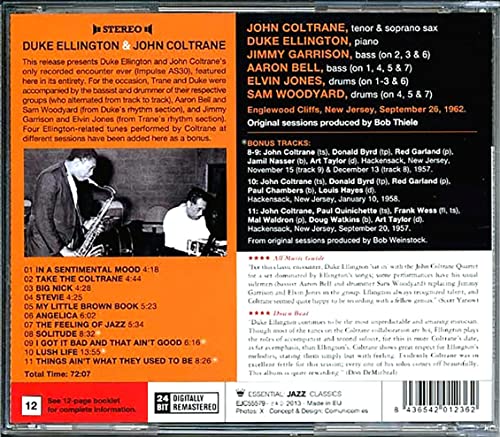 Duke Ellington - & - CD image 2