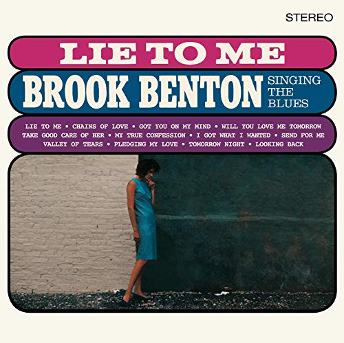 BROOK BENTON - LIE TO ME   SINGI - Vinyl Record image 1