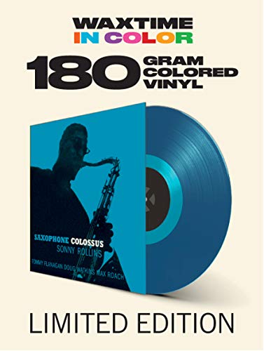 ROLLINS SONNY - SAXOPHONE COLOSSUS (BLUE VINYL - Vinyl Record image 2