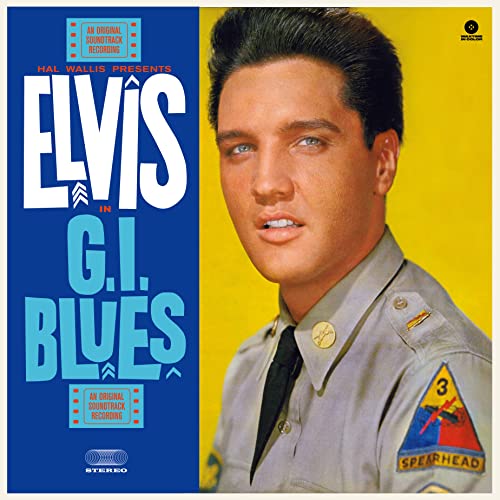 ELVIS PRESLEY - G.I. Blues (Solid Blue Vinyl) - Vinyl Record image 1