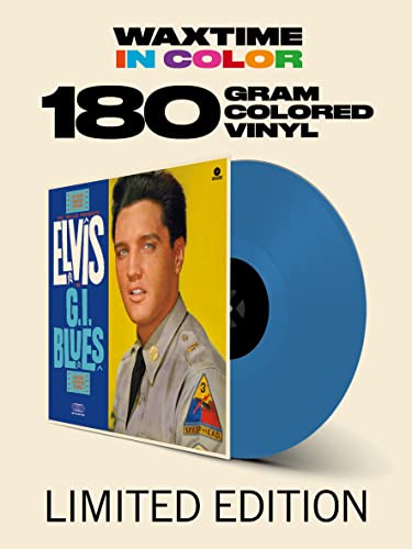 ELVIS PRESLEY - G.I. Blues (Solid Blue Vinyl) - Vinyl Record image 2