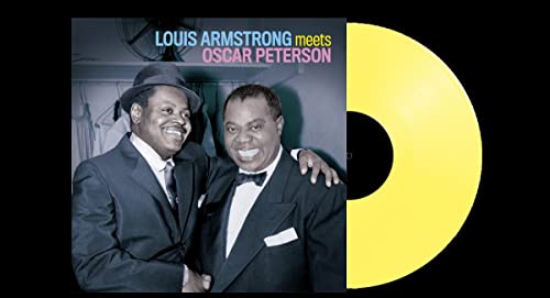 LOUIS & OSCAR ARMSTR - Louis Armstrong Meets Oscar Peterson - Vinyl Reco image 1