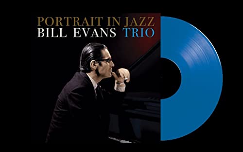 Bill Evans Trio - Portrait In Jazz LP Blue Vinyl - Vinyl Record image 1