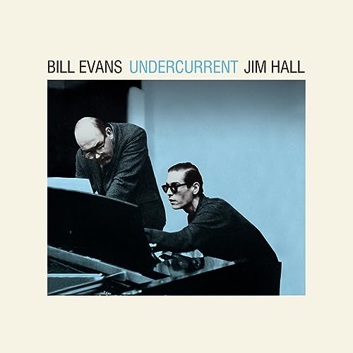 Bill Evans & Jim Hal - Undercurrent - Vinyl Record Blue Vinyl image 1