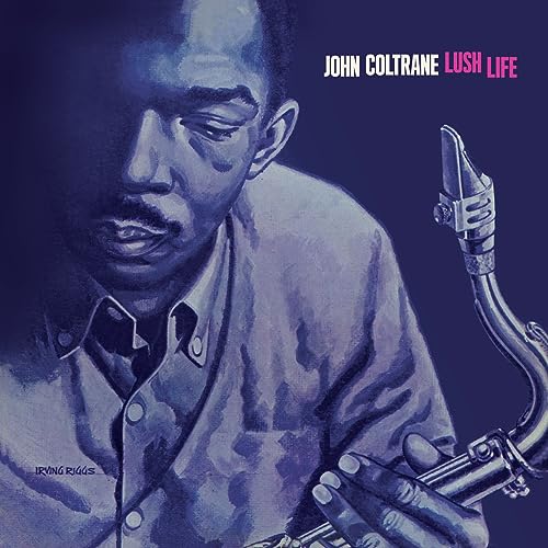 John Coltrane - Lush Life - Vinyl Record Blue Vinyl image 1