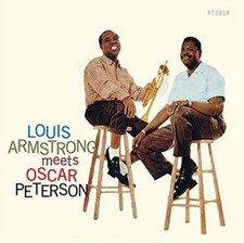LOUIS ARMSTRONG - MEETS OSCAR PETERSON - CD ALBUM image 1