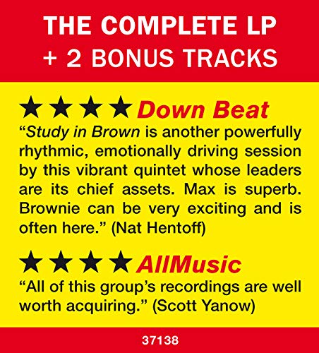CLIFFORD BROWN & MAX - Study In Brown - Vinyl Record image 2