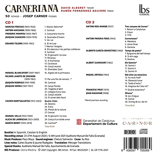 CARNERIANA / VARIOUS - CD image 2