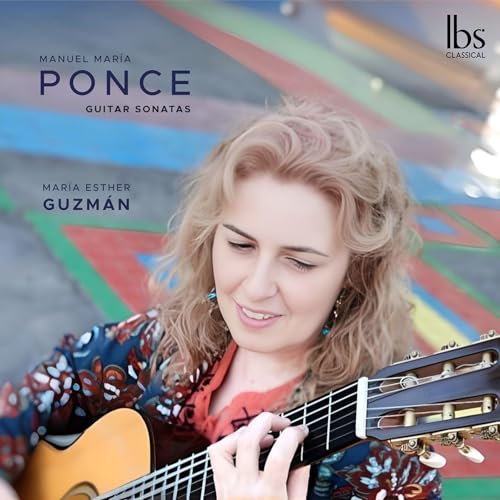 MARIA ESTHER GUZMAN - PONCE - GUITAR SONATAS - CD image 1