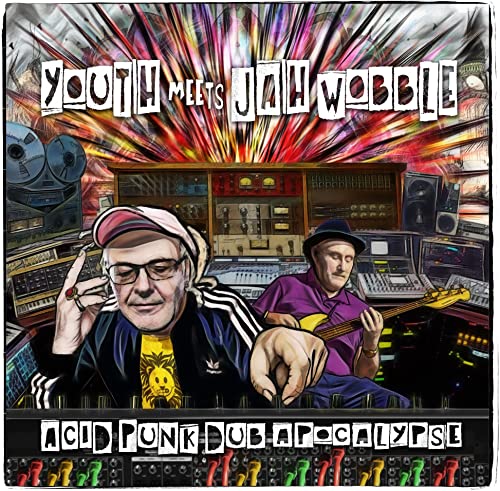 YOUTH MEETS JAH WOBB - ACID PUNK DUB APOCALYPSE (RED TRANSPARENT) - Vin image 1