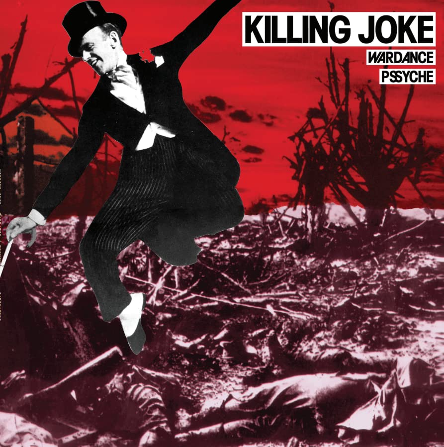 KILLING JOKE - WARDANCE / PSSYCHE [RED & BLACK SPLATTERED VINYL] - Viny image 1