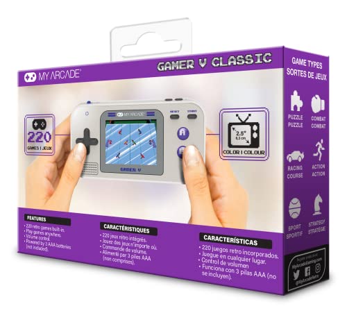MY ARCADE - GAMER V CLASSIC (220 GAMES IN 1) - Video Game image 5
