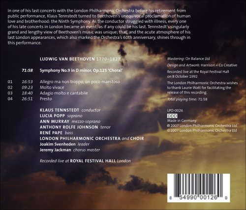 Rene Pape - Beethoven: Symphony No. 9 in D Minor Choral - CD image 2