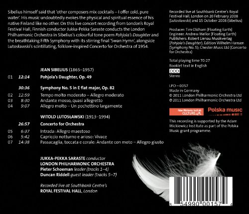 Jean Sibelius - Sibelius: Symphony No. 5/Pohjolas Daughter/... - CD image 2