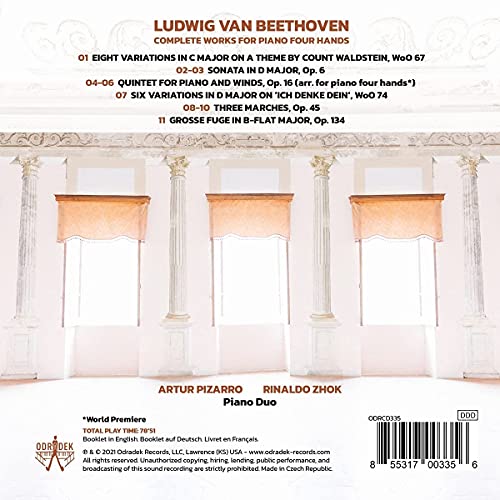 Boundless: Beethoven Complete Works For Piano Four Hands - CD image 2