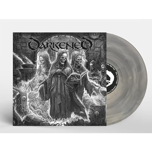 DARKENED - DEFILERS OF THE LIGHT (SWIRL VINYL) - Vinyl Record image 1