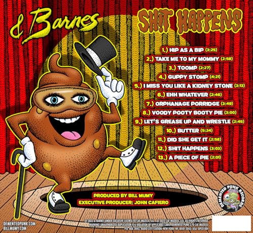 & BARNES - SHIT HAPPENS (BROWN VINYL) - Vinyl Record image 5