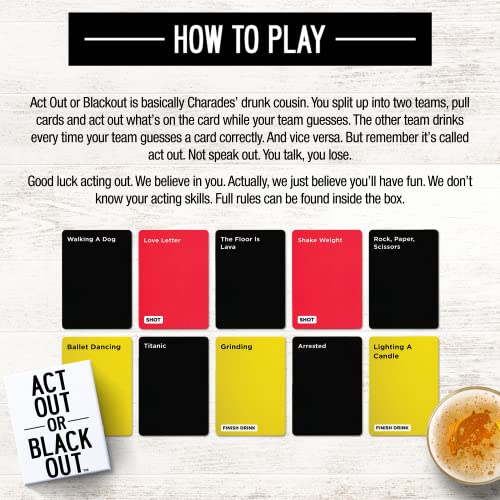 Do or Drink : Act Out or Blackout Game - Non-book item image 8