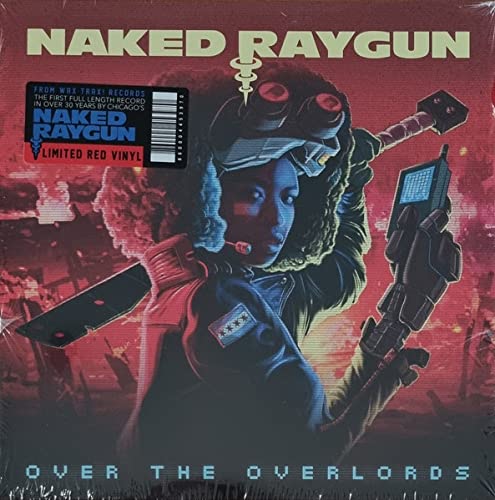 NAKED RAYGUN - OVER THE OVERLORDS (LIMITED/RED VINYL) - Vinyl Record image 1