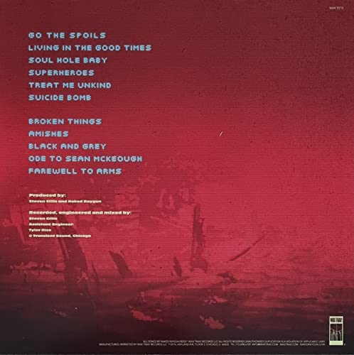 NAKED RAYGUN - OVER THE OVERLORDS (LIMITED/RED VINYL) - Vinyl Record image 2