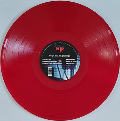 NAKED RAYGUN - OVER THE OVERLORDS (LIMITED/RED VINYL) - Vinyl Record image 3