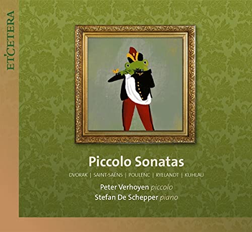Piccolo Sonatas: Dvorak | Saint-saens | Poulenc - CD image 1