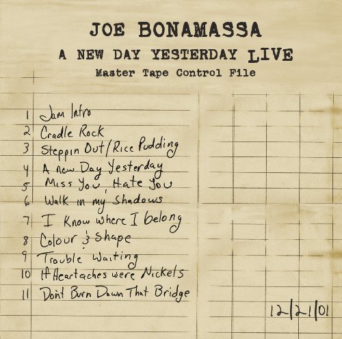 Joe Bonamassa - A New Day Yesterday Live - CD image 1