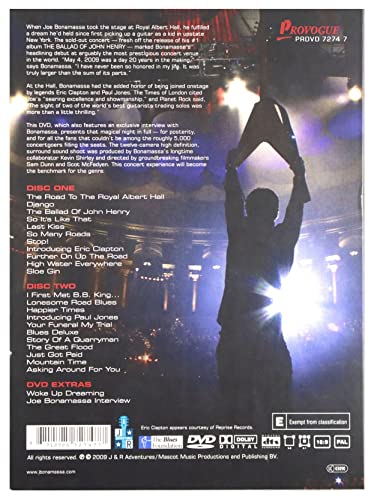 Joe Bonamassa - Live From The Royal Albert Hal - DVD image 2