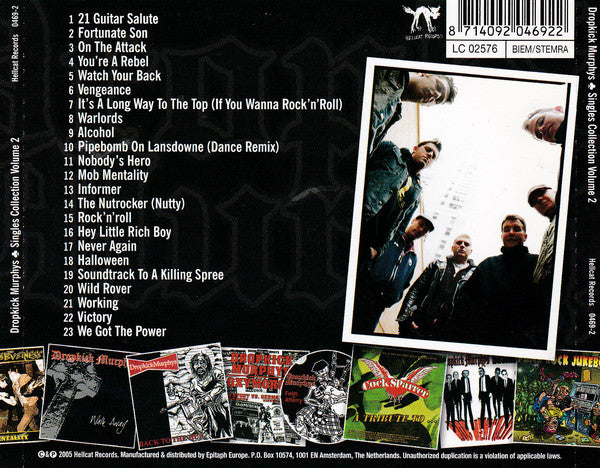 Dropkick Murphys - Singles Collection Volume 2 - CD image 3