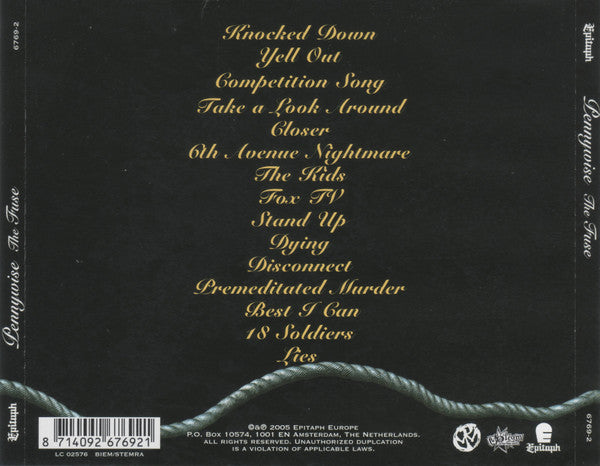 Pennywise - Fuse - CD