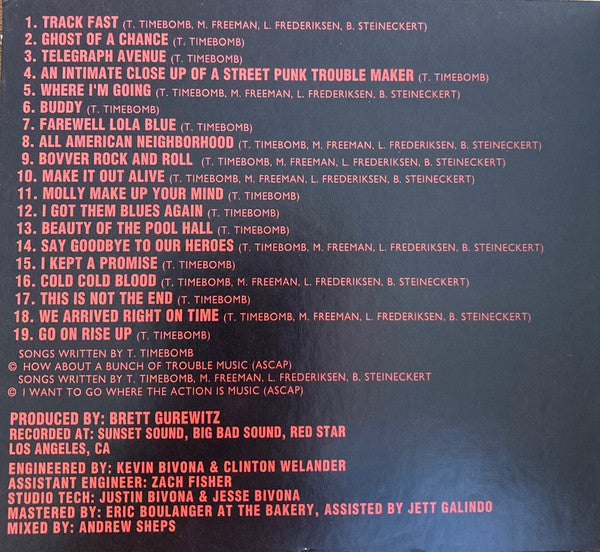 Rancid - Trouble Maker - CD image 2