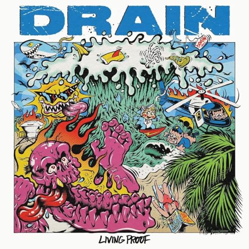 Drain - Living Proof - Vinyl Record image 1