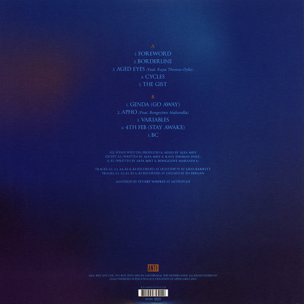 ALFA MIST - VARIABLES - Vinyl Record lp image 4