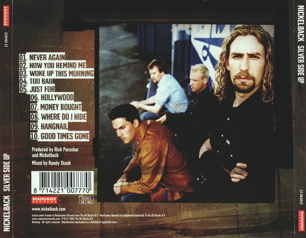 Nickelback - Silver Side Up - Used CD image 2