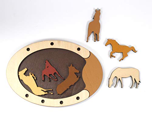 Wild Horses Puzzle - Non-book item image 3