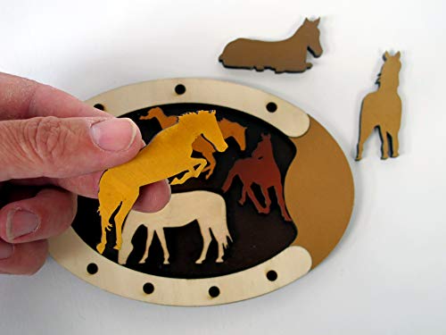 Wild Horses Puzzle - Non-book item image 4