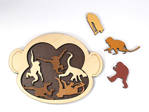 Monkey Madness Puzzle - Non-book item image 3