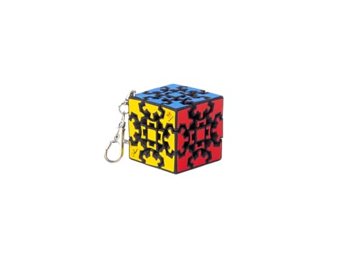 Mini Gear Cube Puzzle Game Key Ring - Non-book item image 1