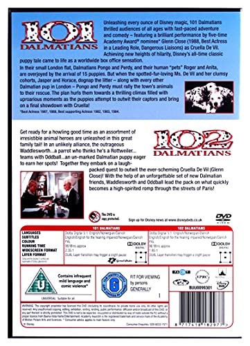 101 Dalmatians/102 Dalmatians - DVD image 2