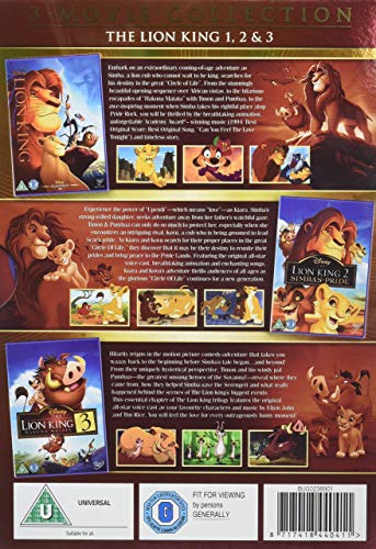 Lion King Trilogy - DVD image 3
