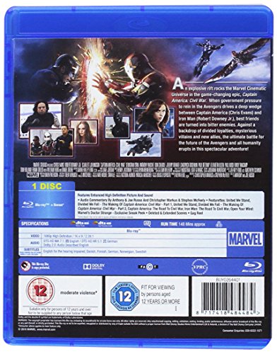 Captain America: 3-movie Collection - Blu-ray image 7