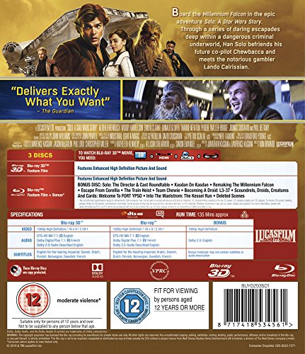 Solo - A Star Wars Story - Blu-ray image 3